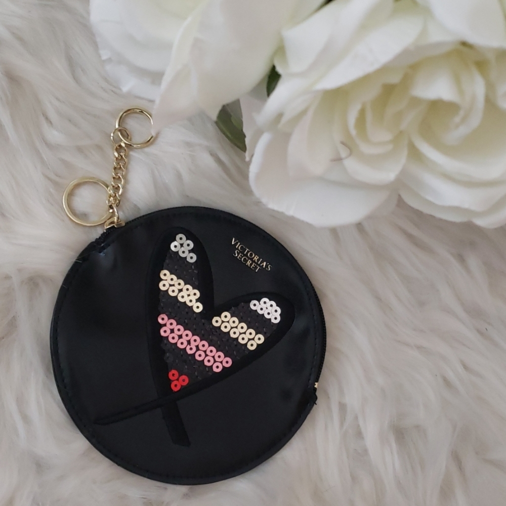 NEW VICTORIA'S SECRET BAG CHARM/KEY RING/COIN